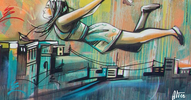 Alice Pasquini_La città della fantasia_2015