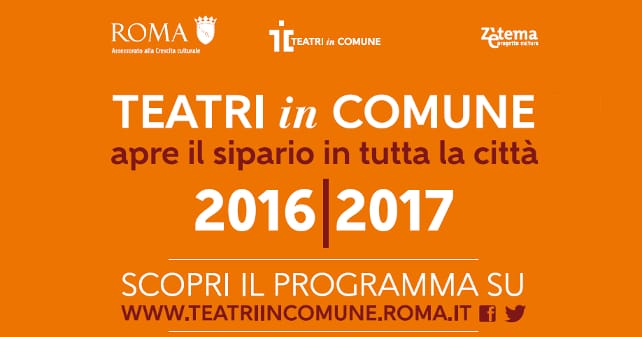 Al via le nuove Stagioni del Teatro Biblioteca Quarticciolo, del Teatro del Lido di Ostia, del Teatro Tor Bella Monaca e del Teatro Villa Pamphilj.